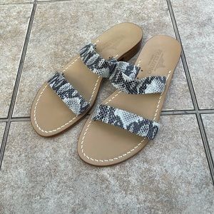 Preludio sandals made in Italy size 10